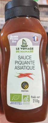 Sauce piquante asiatique front packaging