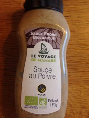 Sauce au poivre front packaging