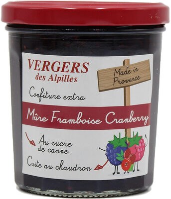 Confiture Mûre / Framboise / Canneberge