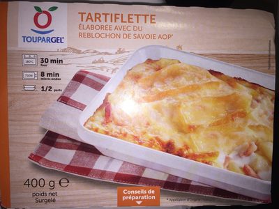 Tartiflette front packaging