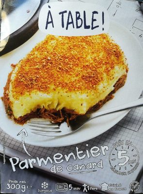 Parmentier de canard