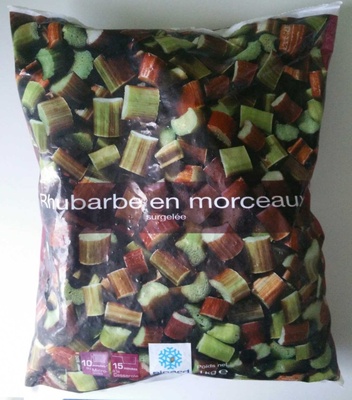 Rhubarbe en morceaux