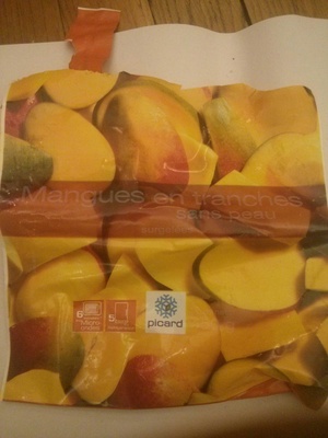 Mangues en tranches sans peau