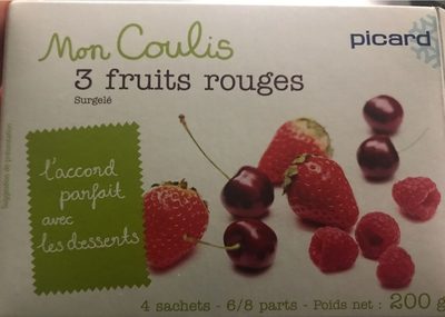 Mon Coulis aux 3 fruits rouges