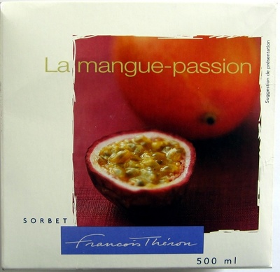 Sorbet la mangue-passion