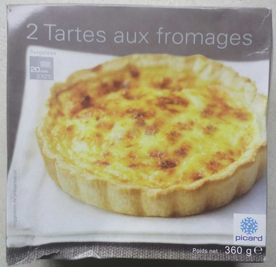 Tartes au fromage Emmental Comté