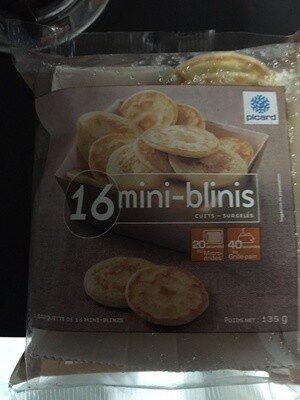 16 Mini-blinis