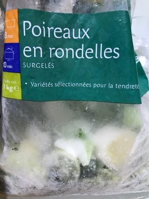Poireaux en rondelles