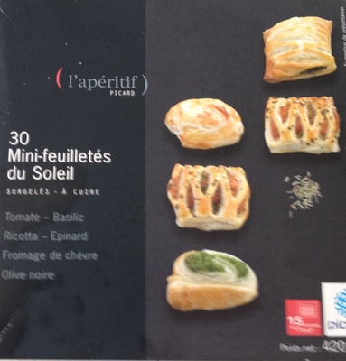 30 Mini-feuilletés du Soleil