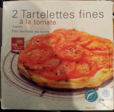 Tartelettes fines à la tomate