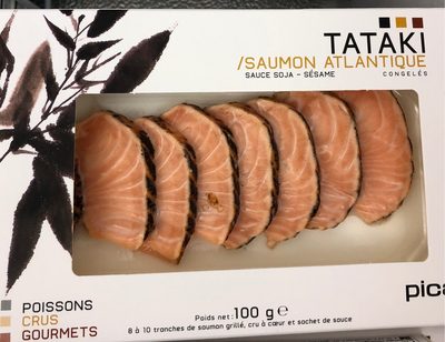 Tataki Saumon Atlantique Sauce Soja - Sésame