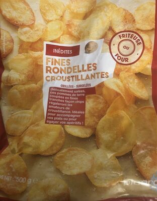 Fines rondelles croustillantes Grillées