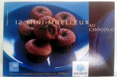 12 Mini-Moelleux au Chocolat