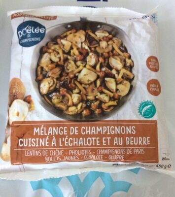 Poêlée de Champignons Cuisiné à l'Échalote et au beurre