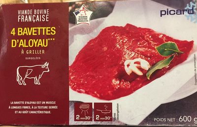 4 Biftecks de Bavette d'Aloyau à Griller