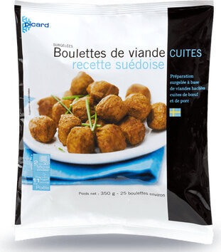 Boulettes de viande cuites recette suédoise