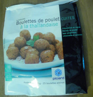 Boulettes de poulet cuites à la thailandaise