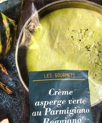 Crème asperge verte au parmigiano