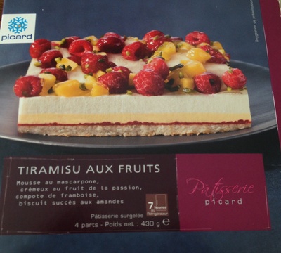 Tiramisu aux fruits