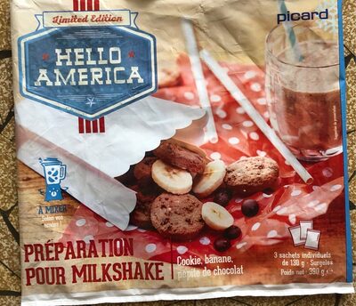 Préparation pour Milkshake