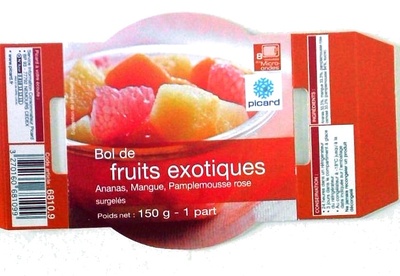 Bol de Fruits exotiques
