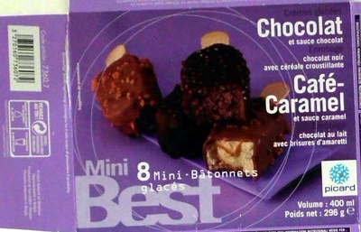 Mini Best - 8 bâtonnets glacés