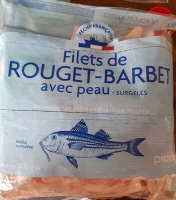 Filets de Rouget-Barbet avec peau