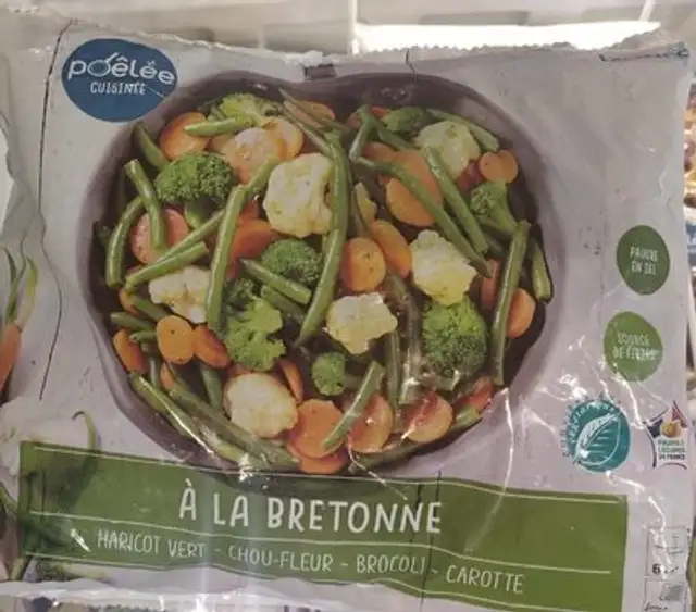 Poêlée à la bretonne front packaging