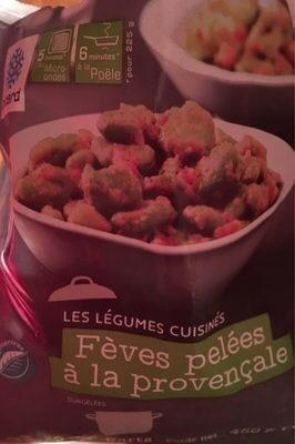 Fèves pelées à la provencale