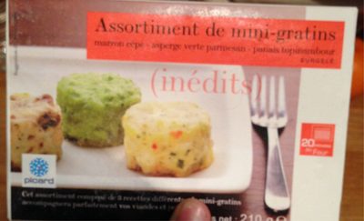 Assortiment de Mini-Gratins