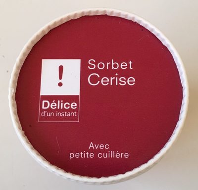 Délice d'un instant - Sorbet Cerise