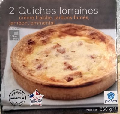 2 Quiches Lorraines