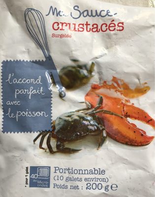 Ma Sauce crustacé front packaging