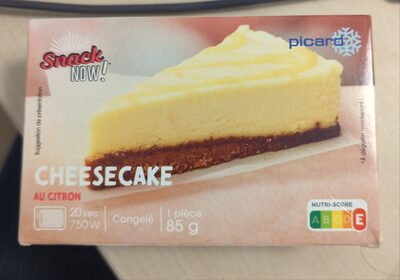 Cheesecake au citron