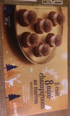 Il etait 8 mini-champignons au marron