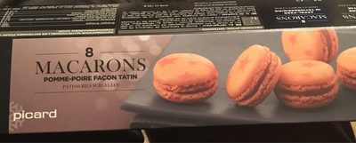 8 Macarons Pomme-Poire Façon Tatin front packaging