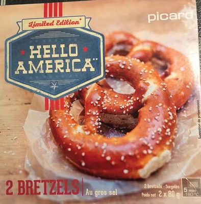 2 Bretzels au Gros Sel