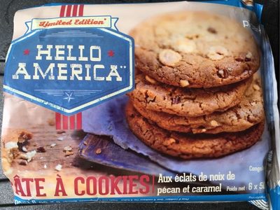 Pâte à Cookies aux Éclats de Noix de Pécan et Caramel