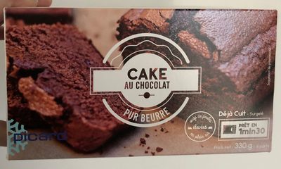 Cake au chocolat pur beurre