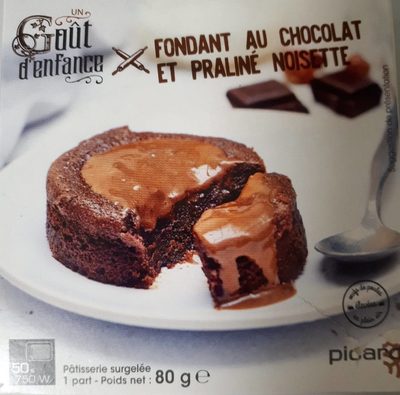 Un Goût d'enfance - Fondant au chocolat et praliné  noisette