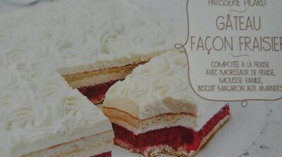Gâteau façon fraisier