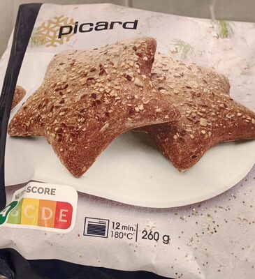 4 pains nordiques étoiles