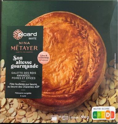 Galette des rois Nina Métayer front packaging