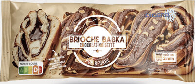Brioche Babka chocolat-noisette
