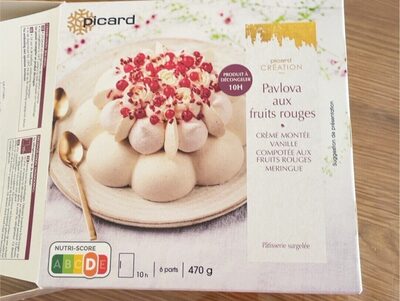 Pavlola aux fruits rouges front packaging