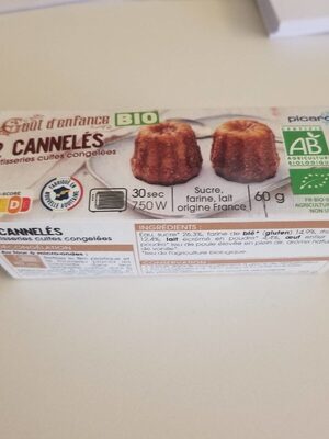 2 cannelés