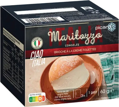 Brioche à la crème fouetté