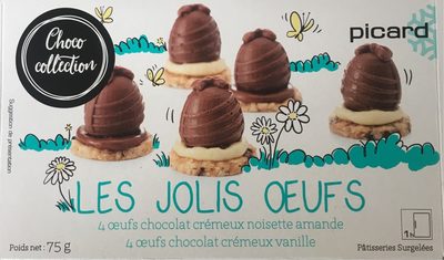 Les jolis oeufs front packaging