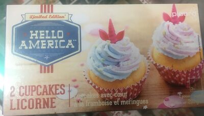 Cupcakes licorne front packaging