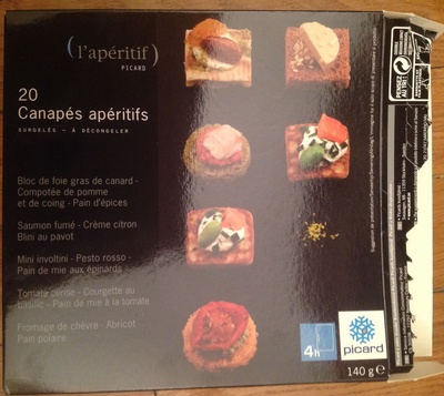 20 canapés apéritifs